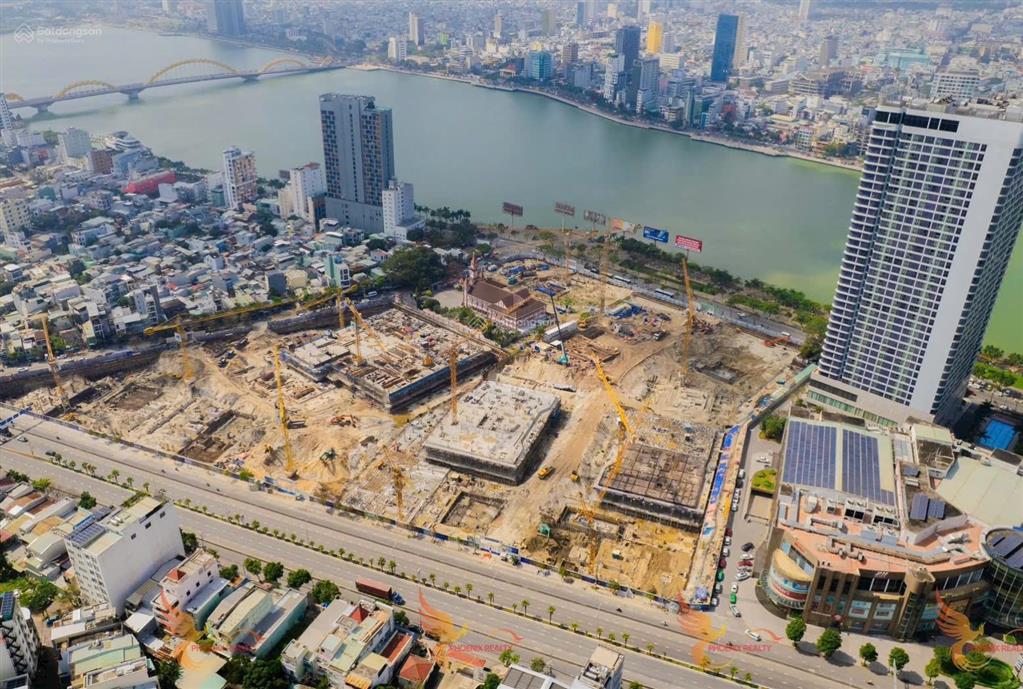 Nổi bật căn hộ 1pn 46.33m2 dự án capital square, mặt sông hàn đà nẵng, dt cho thuê 20tr/tháng