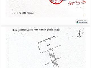Hàng phát mãi ngân hàng, rẻ hơn thị trường 7tỷ góc mặt tiền nguyễn tất thành, đối diện kđt đa phước