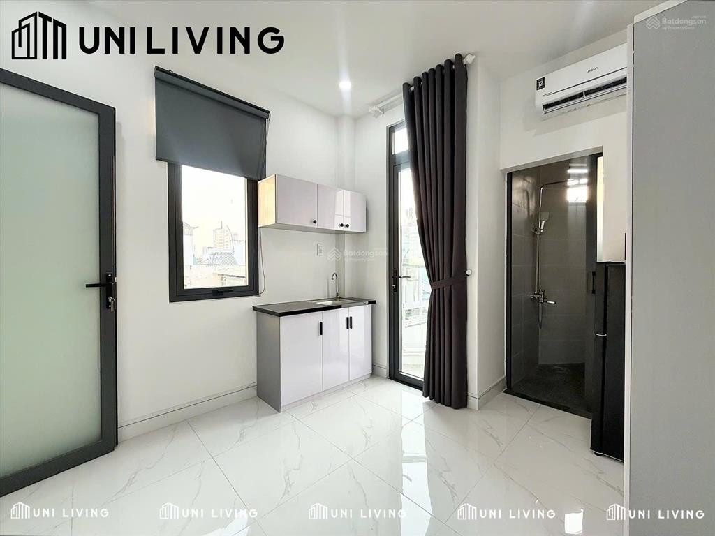 Cho thuê studio ban công 20m2 tại nơ trang long, 5,2 triệu, nhiều tiện ích siêu ưu đãi