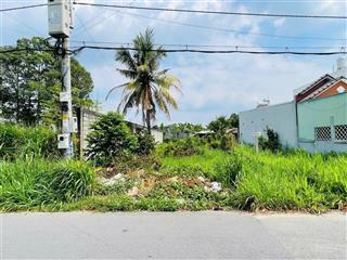 Lô đất 252m2 giá 1,2 tỷ mặt tiền đường nhựa cách ql22 100m xã tân thông hội  củ chi
