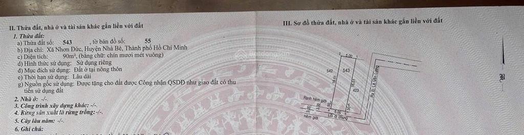 Bán đất ngay cầu rạch tôm, sổ riêng, 90m2, giá chỉ 2,5 tỷ