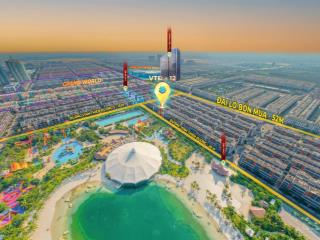 Vinhomes oceanpark 3  liền kề mặt đường 13m  view đối diện bể bơi olympic  mặt tiền 6m giá 16 tỷ