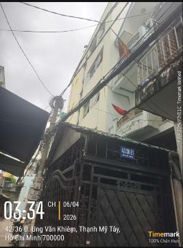 Bán nhà hxh p25 ung văn khiêm dt 4.2x28m, kc 5 tầng giá 13,5 tỷ hdt 55tr/th cách dh hutech 100m