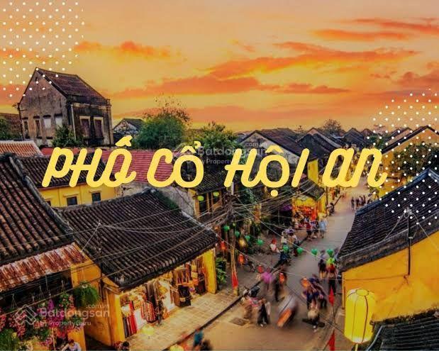Nhà mặt tiền nguyễn duy hiệu  hội an  khu khách tây kinh doanh tốt cách phố cổ chưa tới 2km