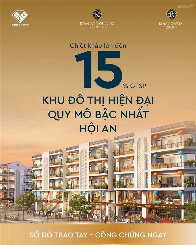 Royal an nam living khu đô thị hiện đại bậc nhất hội an