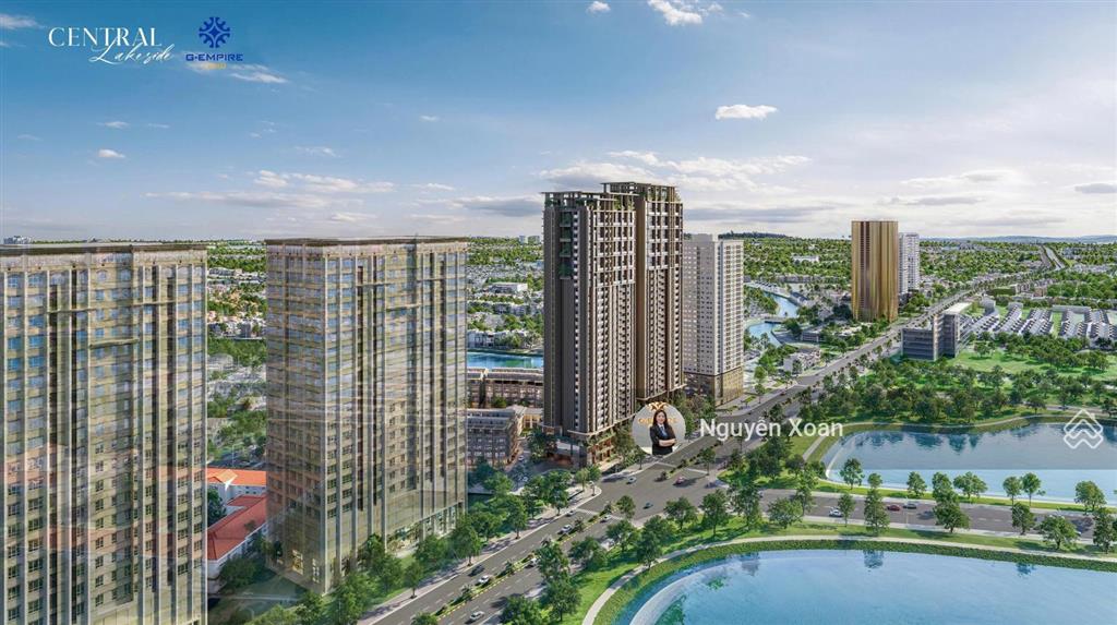 Bán shophouse central lakeside tố hữu  80m  5 tầng 1 tum  giá 30 tỷ  3 mặt hồ
