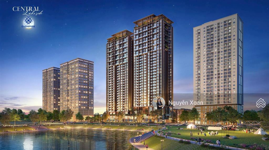 Bán shophouse central lakeside tố hữu  80m  5 tầng 1 tum  giá 30 tỷ  3 mặt hồ