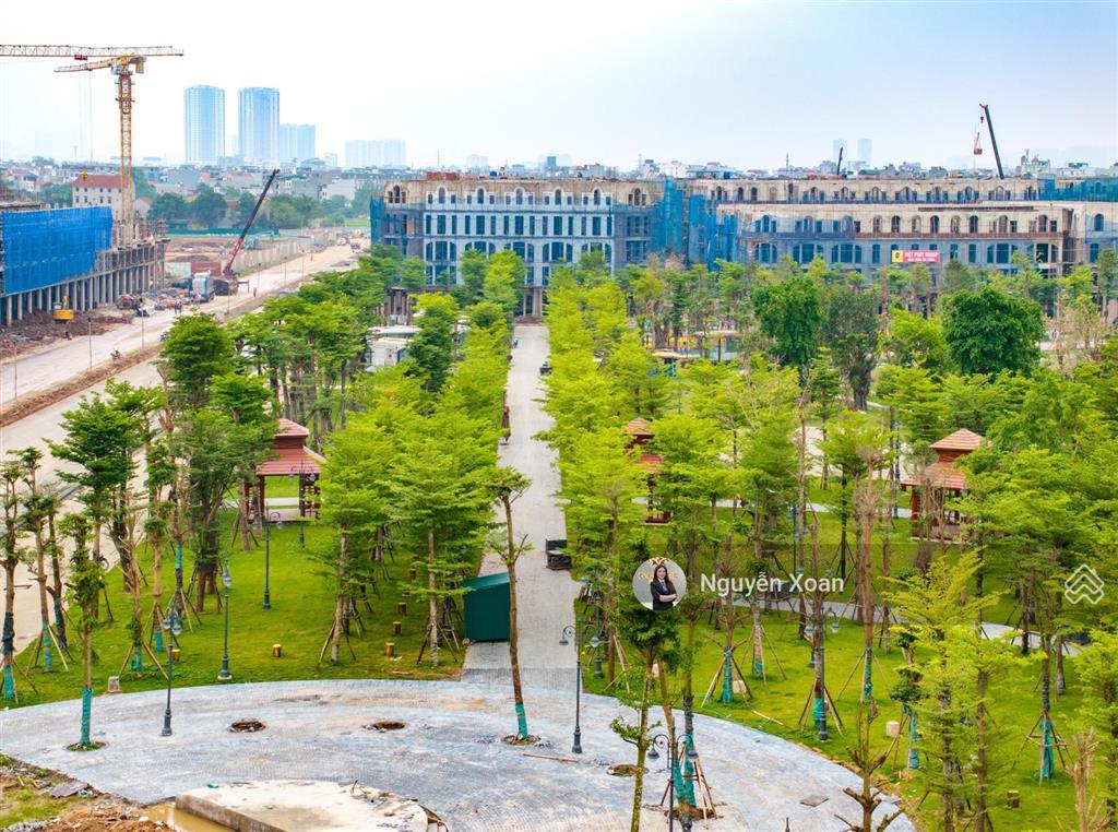 V597.5m2 căn áp góc, xây 5 tầng  mặt công viên 8.3ha dự án noble palace tây thăng long. giá 22 tỷ