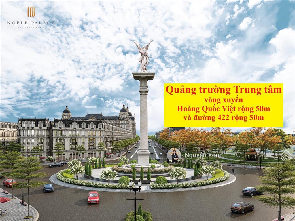 V597.5m2 căn áp góc, xây 5 tầng  mặt công viên 8.3ha dự án noble palace tây thăng long. giá 22 tỷ