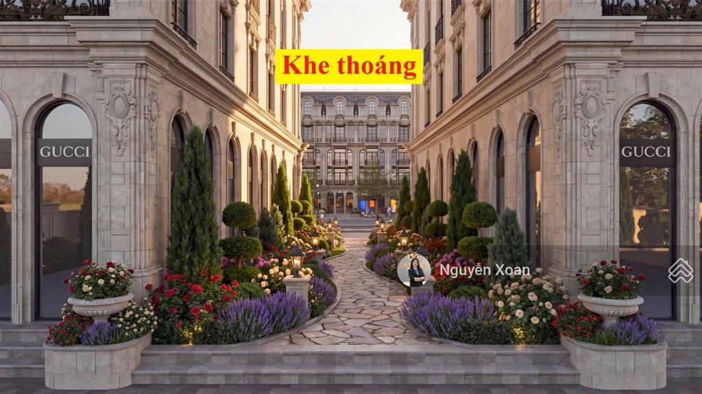 V597.5m2 căn áp góc, xây 5 tầng  mặt công viên 8.3ha dự án noble palace tây thăng long. giá 22 tỷ