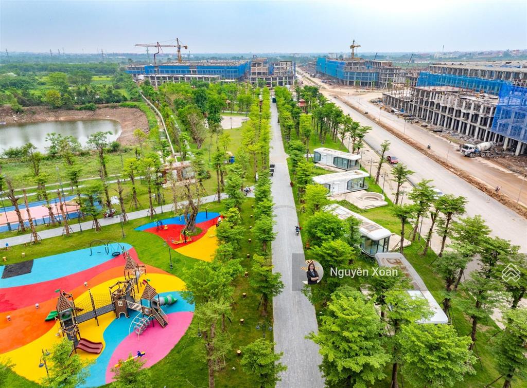 V597.5m2 căn áp góc, xây 5 tầng  mặt công viên 8.3ha dự án noble palace tây thăng long. giá 22 tỷ