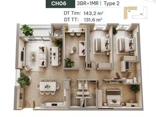 Căn hộ 3 ngủ cao cấp tại cao xà lá  không gian sống dành cho gia đình đẳng cấp