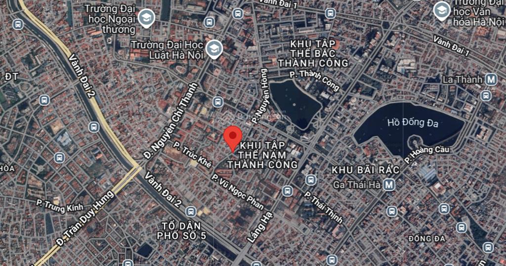 Cho thuê mặt phố nguyên hồng 100m2 4 tầng mặt tiền 17m cực đẹp