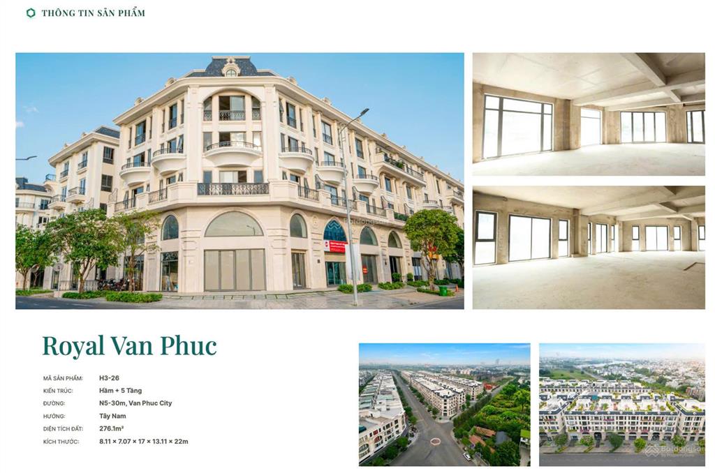 Duy nhất shophouse có hầm 3 mặt tiền đinh thị thi 30m 1,6ty/năm có hợp đồng thuê sổ sẵn ck 30%