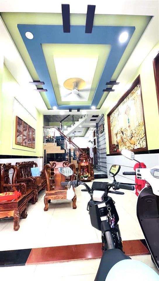 Bán nhà 4 tầng hương lộ 2 cập ngã tư 4 xã p. bình trị đông 4x16m đường xe tải giá hơn 5 tỷ