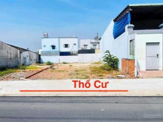 Gía 1 tỷ 100 triệu/ 180m2. kẹt tiền cần bán gấp lô đất tân phú trung, củ chi. sổ riêng, đường nhựa.