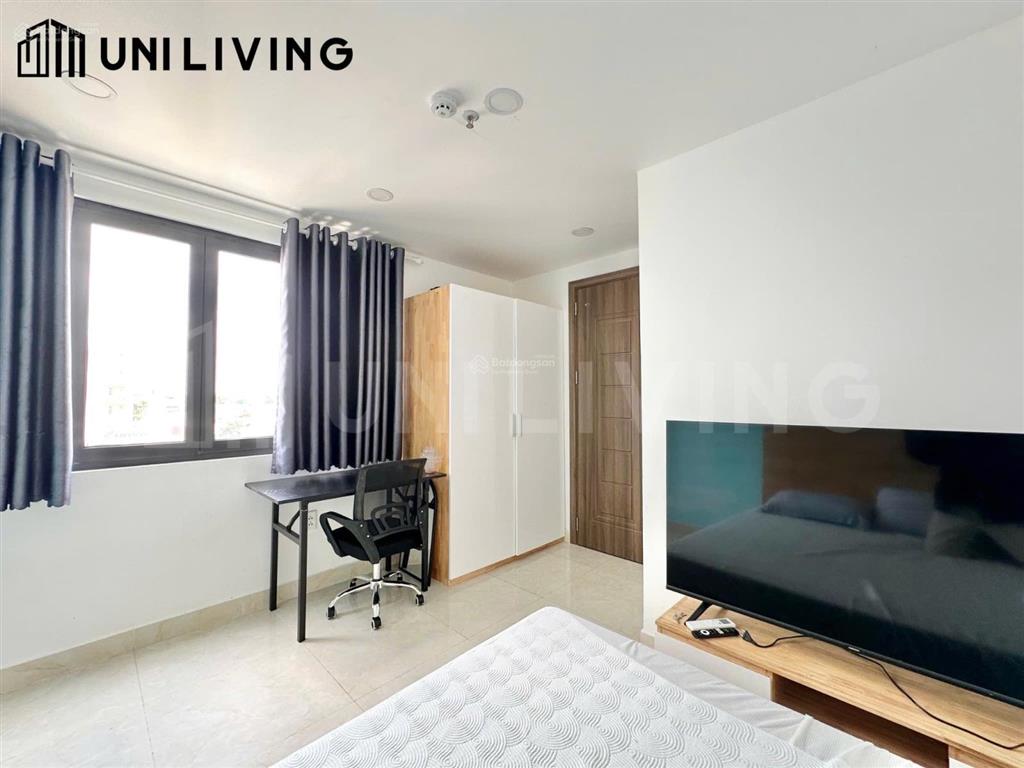 Cho thuê căn hộ cao cấp 1pn ban công  máy giặt riêng  dt rộng rãi, nội thất hiện đại ở q2