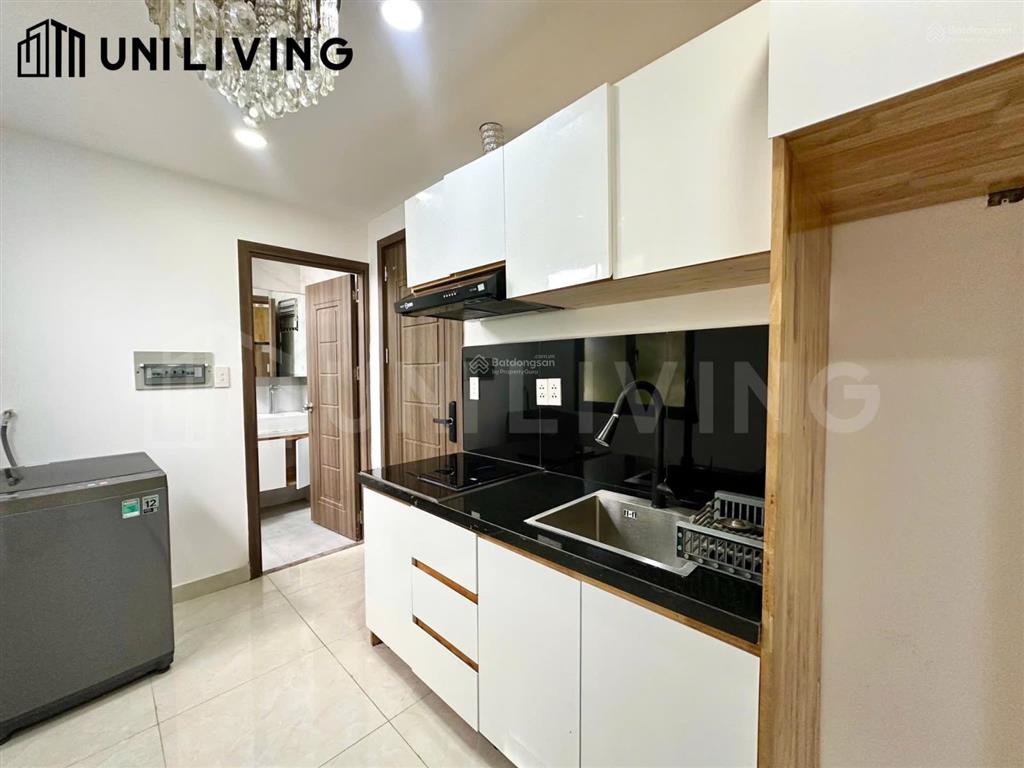 Cho thuê căn hộ cao cấp 1pn ban công  máy giặt riêng  dt rộng rãi, nội thất hiện đại ở q2