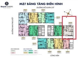 Duy nhất căn góc 2pn sam tower căn số 06 2 ban công nguyên bản cđt.