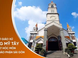 Nhà mặt tiền  nhà thờ trung mỹ tây  trung chánh  hóc môn