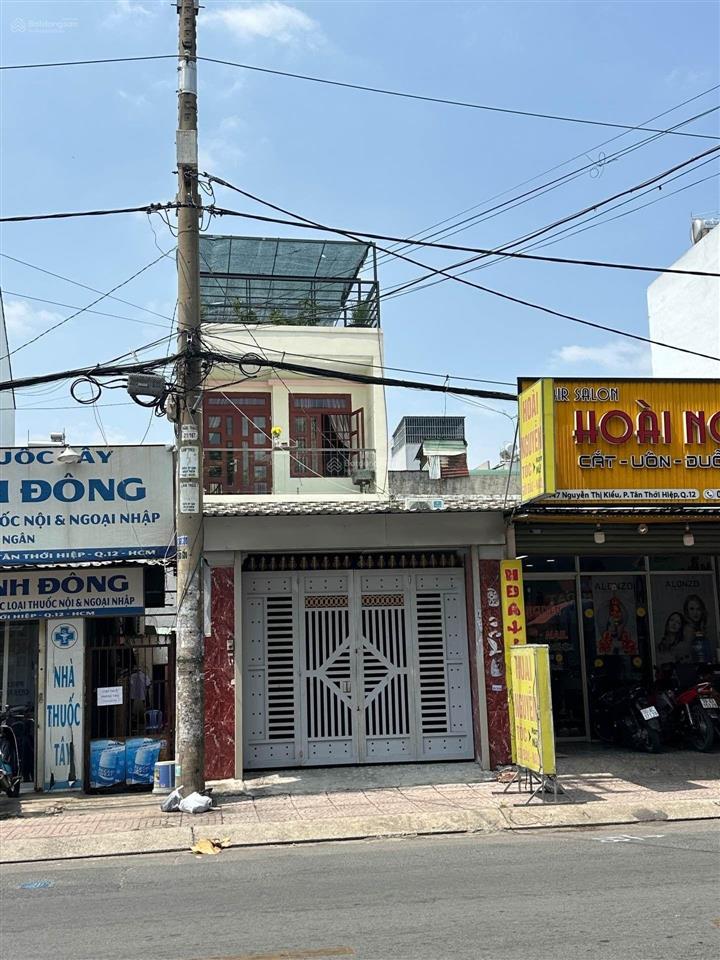 Mặt tiền kinh doanh nguyễn thị kiểu  96 m2  đường 12 m có lề đường
