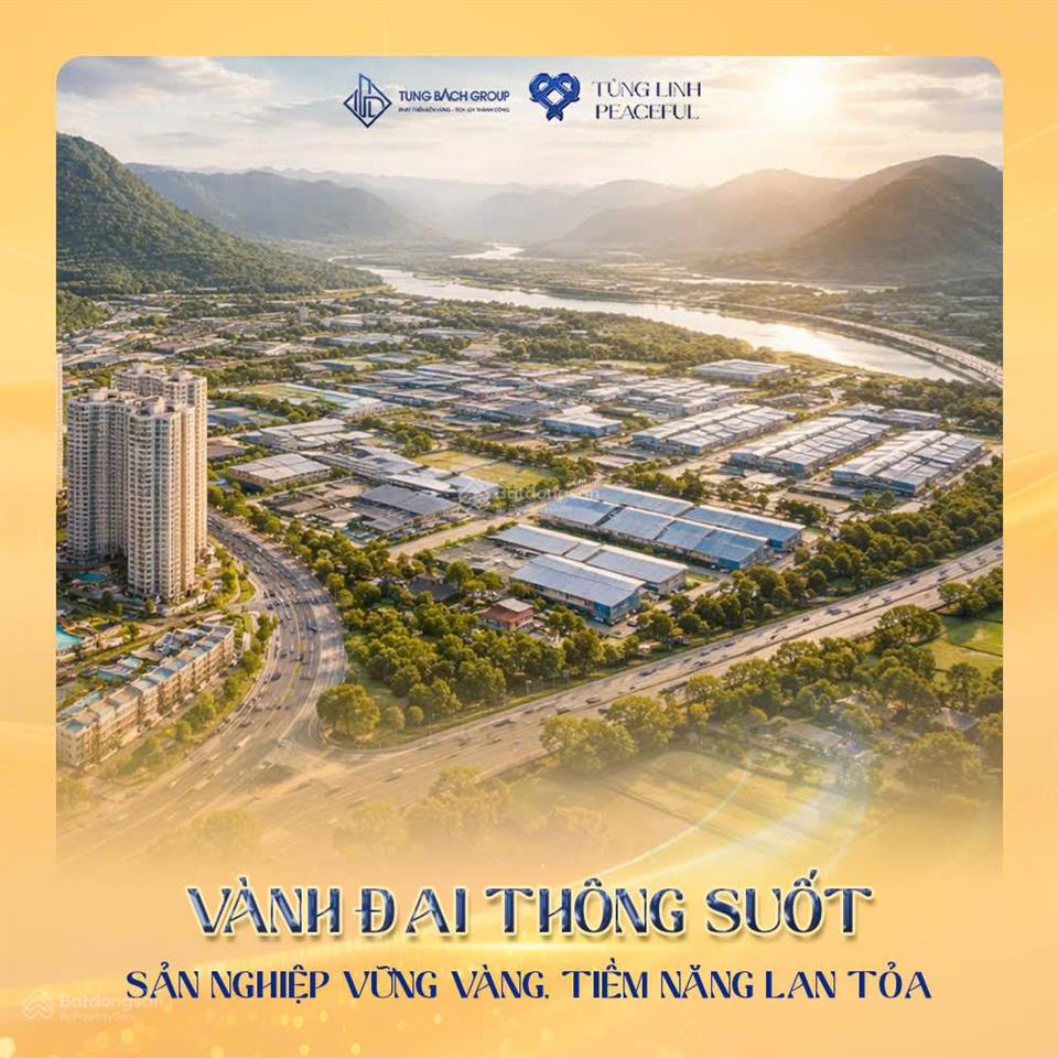 Tâm điểm đầu tư 2026 tùng linh peaceful nổi bật phú bình, sẵn sổ giao ngay