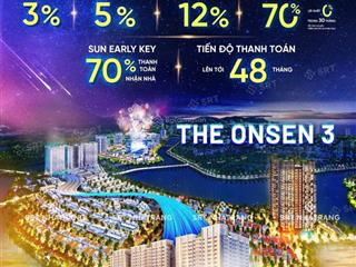 Chính thức nhận booking toà tháp cuối cùng onsen 03  sở hữu lâu dài  giá cdt