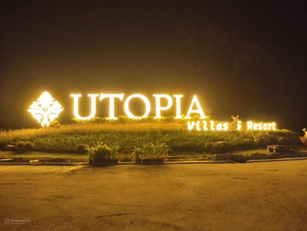 Chính thức ra mắt căn biệt thự tại utopia villas & resort giá chỉ từ 38tr/m2, sổ đỏ lâu dài