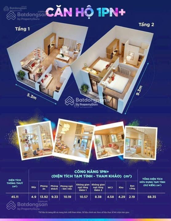 Sun urban city hà nam, có căn nổi bật duplex studio p25 tầng đẹp giá 1,4 tỷ