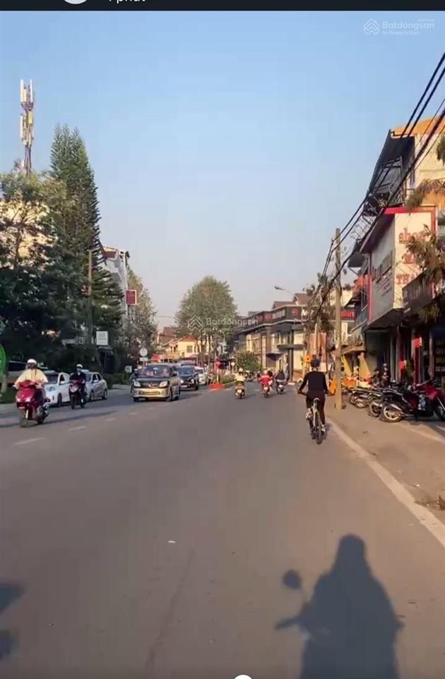 Bán nhà mặt tiền yersin, phường 10, đà lạt  4,5 x 25m  45.5 tỷ