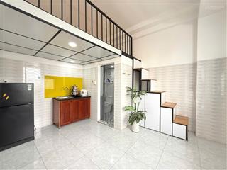 Căn hộ gác lửng 25m2 full tiện nghi lý thường kiệt gần đại học bách khoa