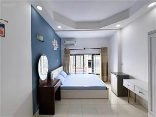Căn hộ dịch vụ full tiện nghi cửa sổ thoáng mát tại trần minh quyền gần việt nam quốc tự