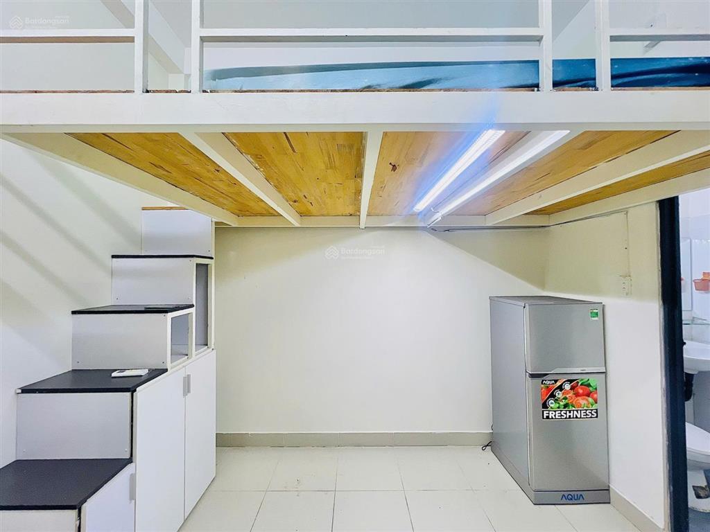 Gác lửng rộng thoáng full nội thất tại xô viết nghệ tĩnh gần hàng xanh, đh gtvt, ftu, hutech