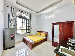 Studio full nội thất cửa sổ thoáng gần lotte mart đại học tôn đức thắng