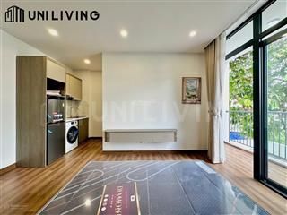 Chdv studio mới tại kdc nam phan  gần lakeview, global city q2  full nội thất đẹp  ban công