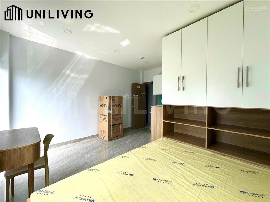 Cho thuê căn hộ full nội thất  ban công  máy giặt riêng  đảo kim cương  gần mai chí thọ