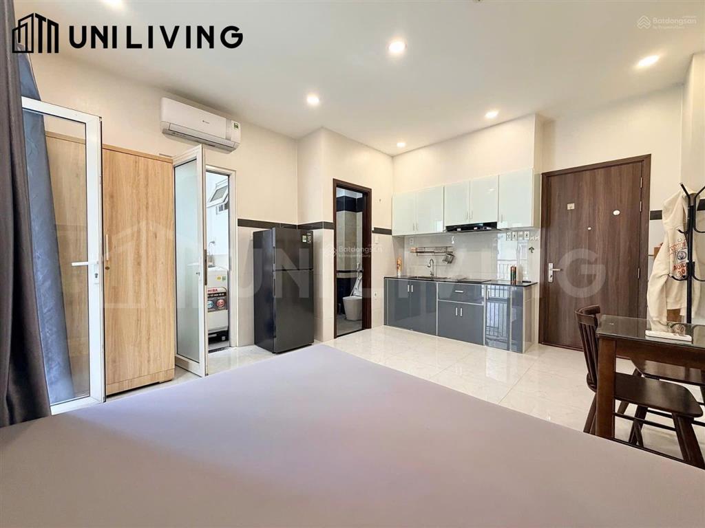 Trống sẵn căn studio full nội thất  gần trần não  cầu sài gòn