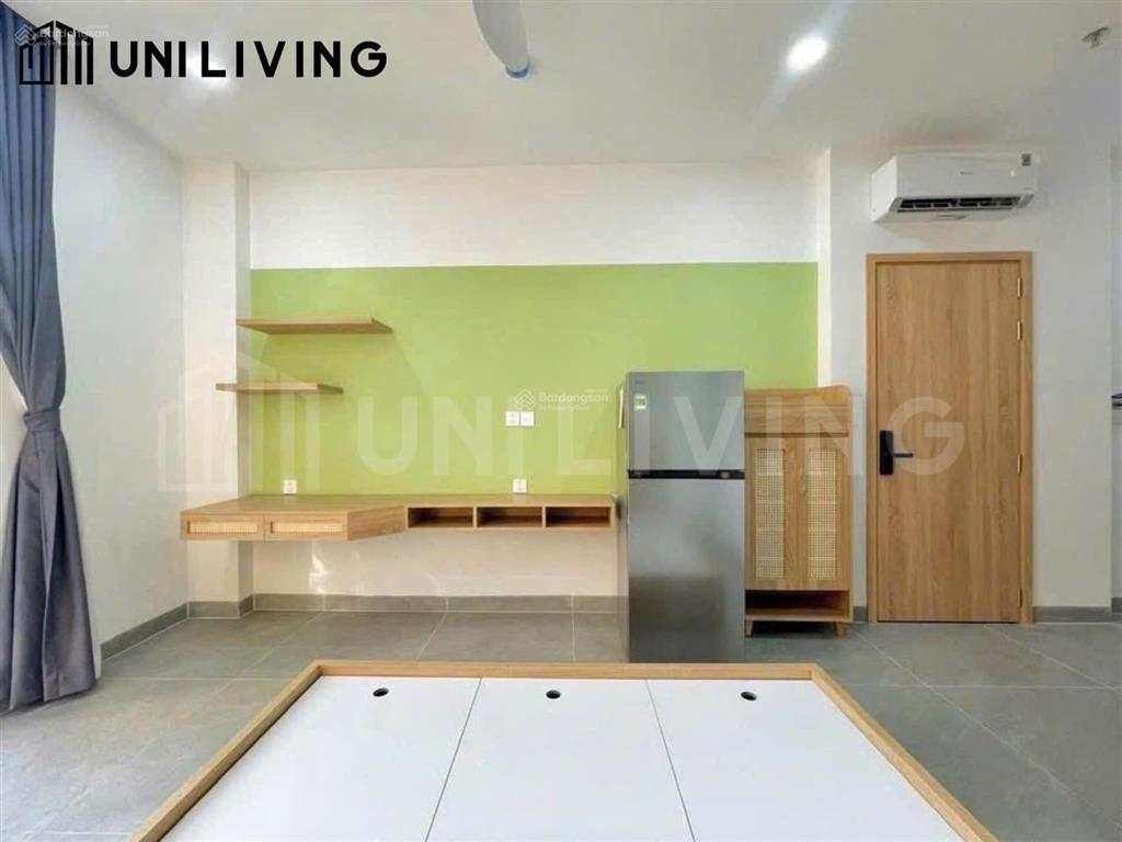 Studio ban công full nội thất  gần sala, cầu ba son, trần não