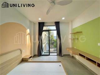 Studio ban công full nội thất  gần sala, cầu ba son, trần não