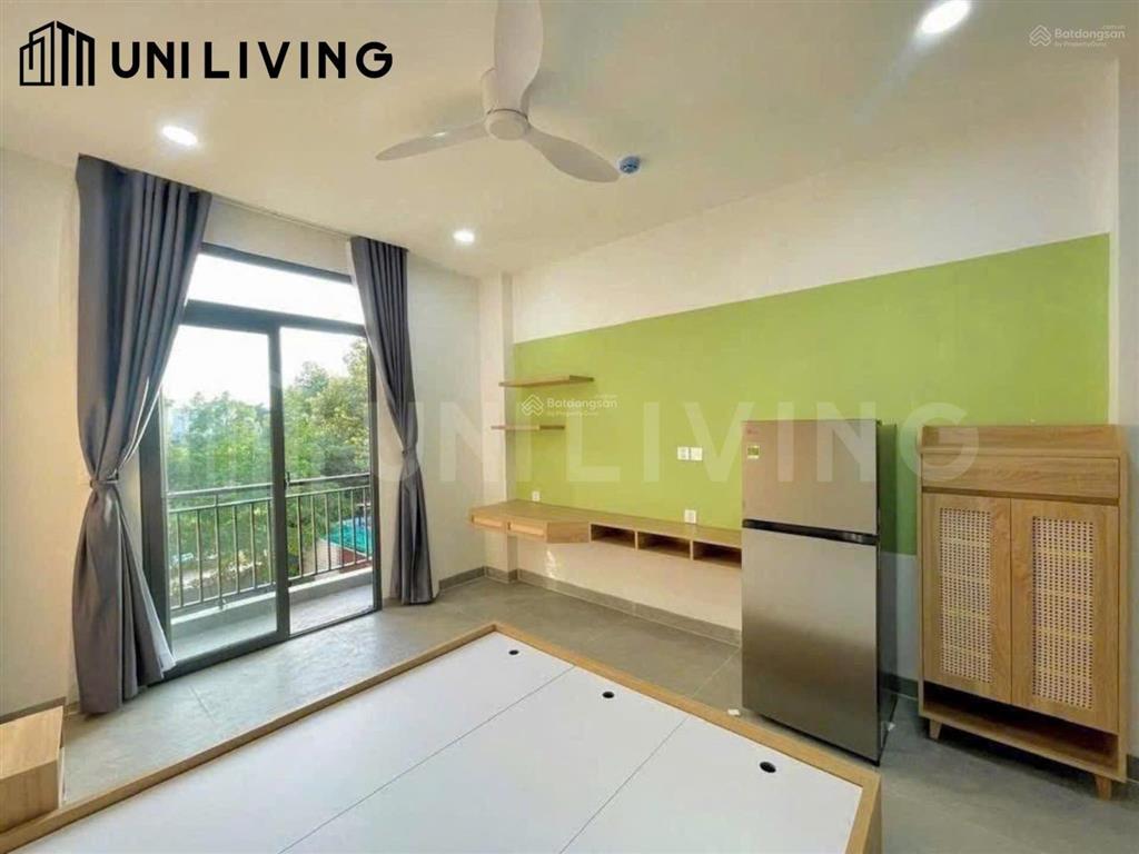 Studio ban công full nội thất  gần sala, cầu ba son, trần não