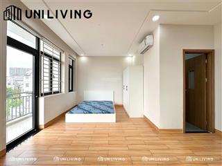 Căn hộ studio mới khai trương  gần sala, cầu ba son  thang máy  máy giặt riêng