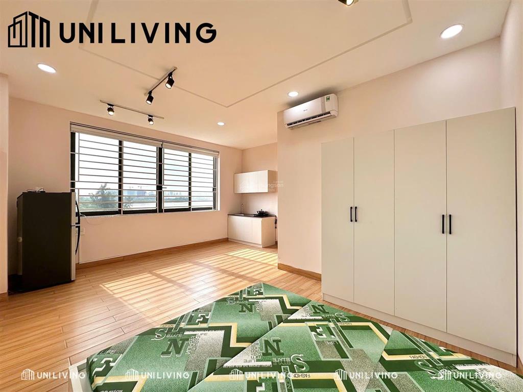 Căn hộ studio mới khai trương  gần sala, cầu ba son  thang máy  máy giặt riêng
