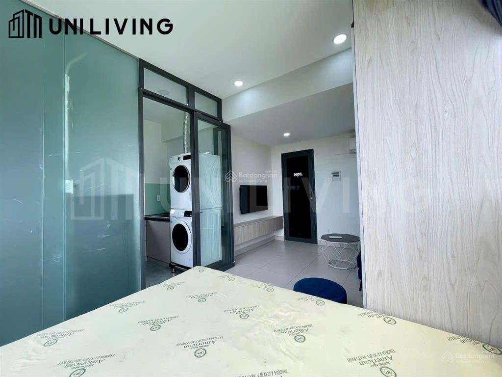 Cho thuê căn hộ 1pn  máy giặt sấy riêng  gần sala, trần não  có dọn phòng