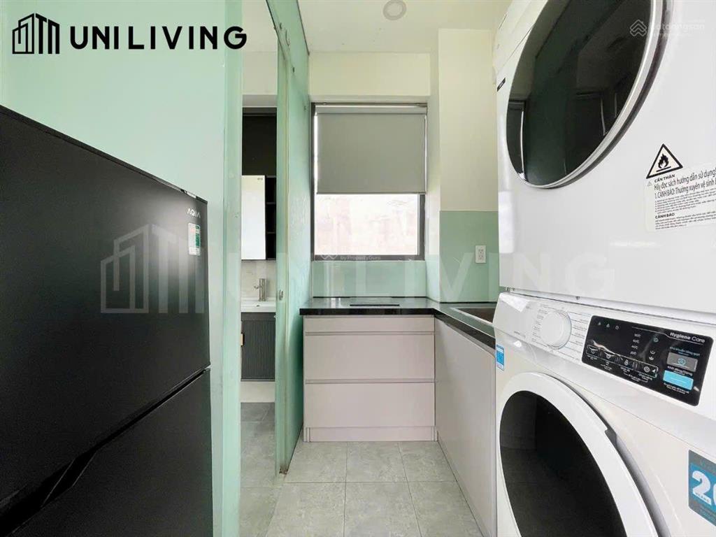 Cho thuê căn hộ 1pn  máy giặt sấy riêng  gần sala, trần não  có dọn phòng