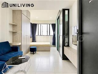 Cho thuê căn hộ 1pn  máy giặt sấy riêng  gần sala, trần não  có dọn phòng