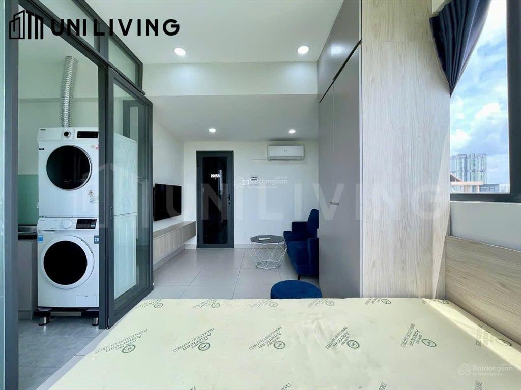 Cho thuê căn hộ 1pn  máy giặt sấy riêng  gần sala, trần não  có dọn phòng