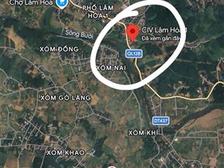 Đất giáp quốc lộ 12b dân cư đông đúc