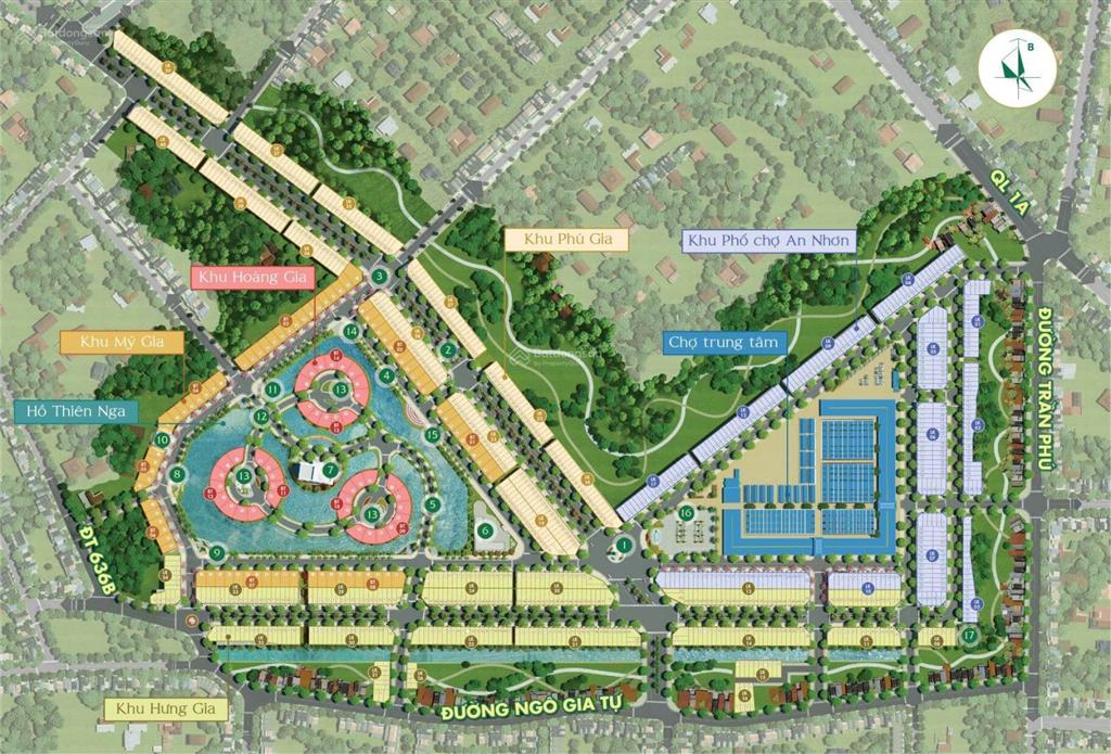 Ra mắt bảng hàng đặc biệt dự án hưng định city  phố chợ an nhơn