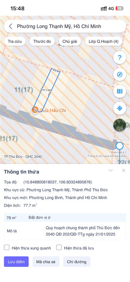 Bán đất tặng nhà nguyễn xiển  long thạnh mỹ 77m2 ngang 4m chỉ 3,8 tỷ tl