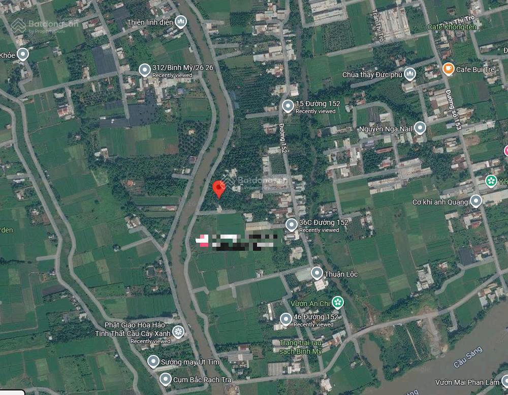 Bán đất 565m² có sẵn 300m² thổ cư ngang 21.9m giá 13.56 tỷ tại xã bình mỹ